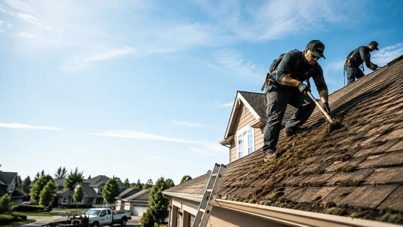 Roof Moss Removal in Mastic, NY near me